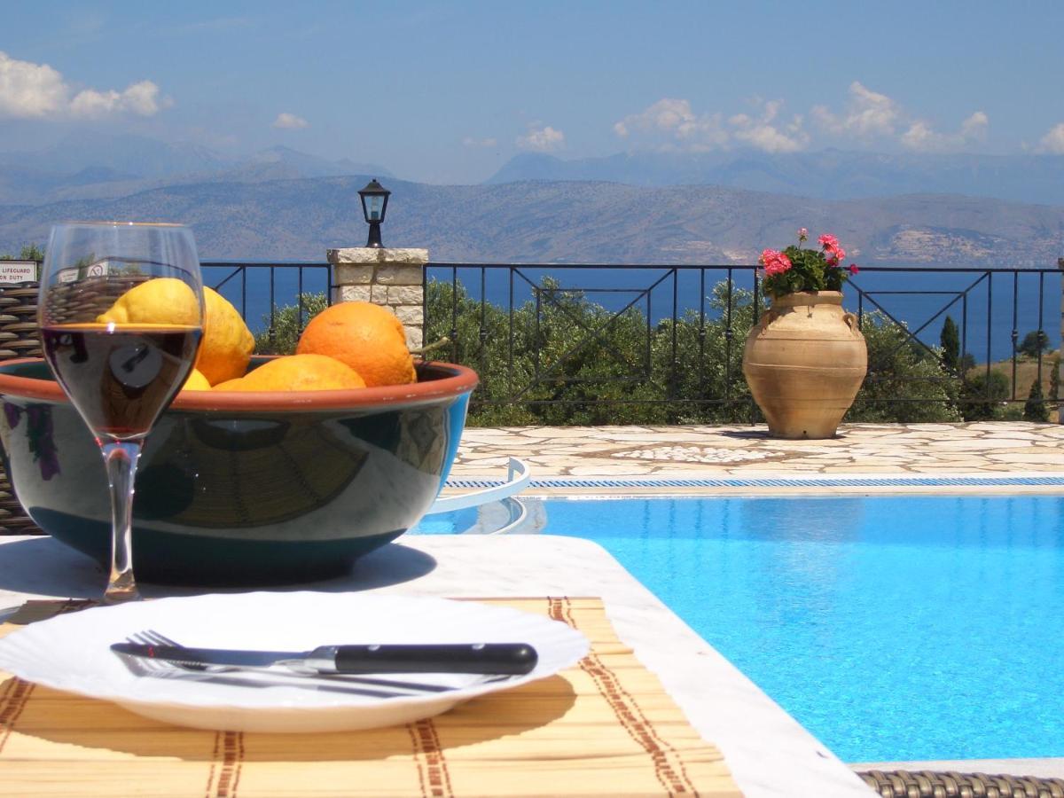 Villa Bacchus Kassiopi Corfu Exterior foto