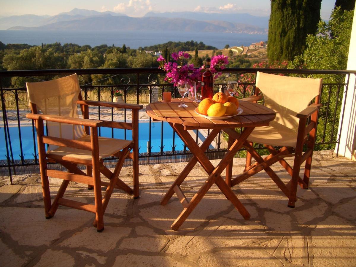 Villa Bacchus Kassiopi Corfu Exterior foto